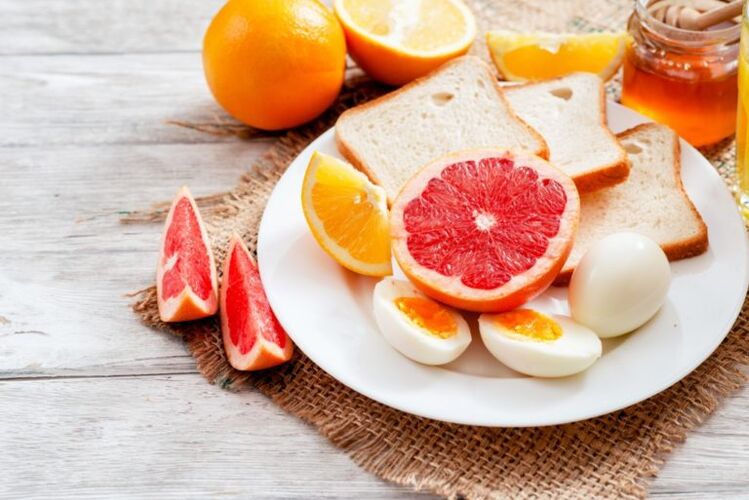 Huevos en la dieta